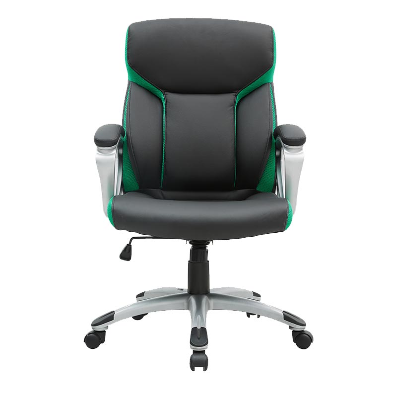 XL-3373 Middenrug gelakte bureaufauteuil