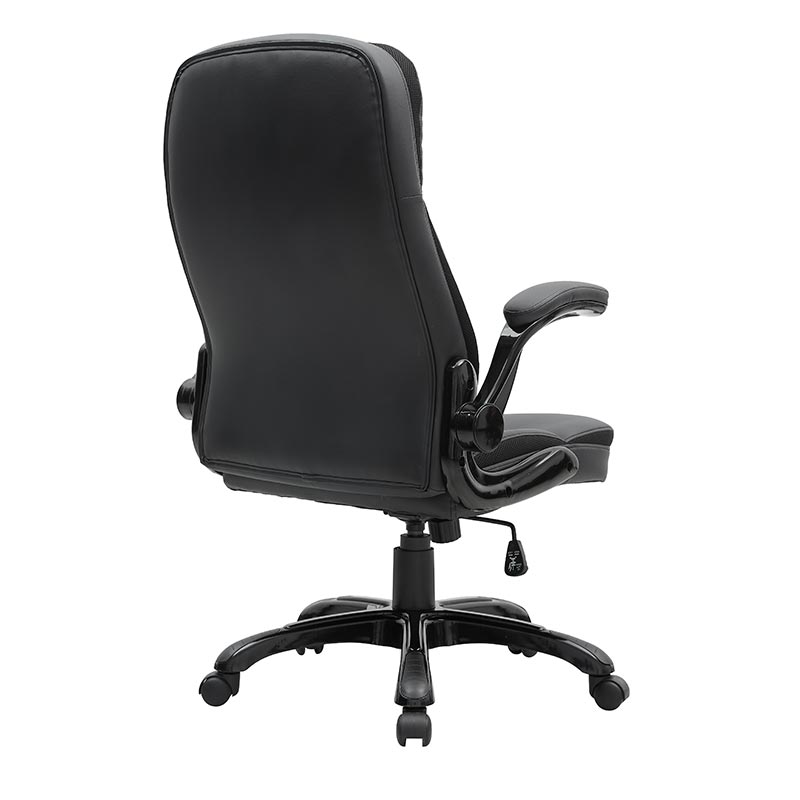 XL-3380 Middenrug pianozwart Bureaufauteuil