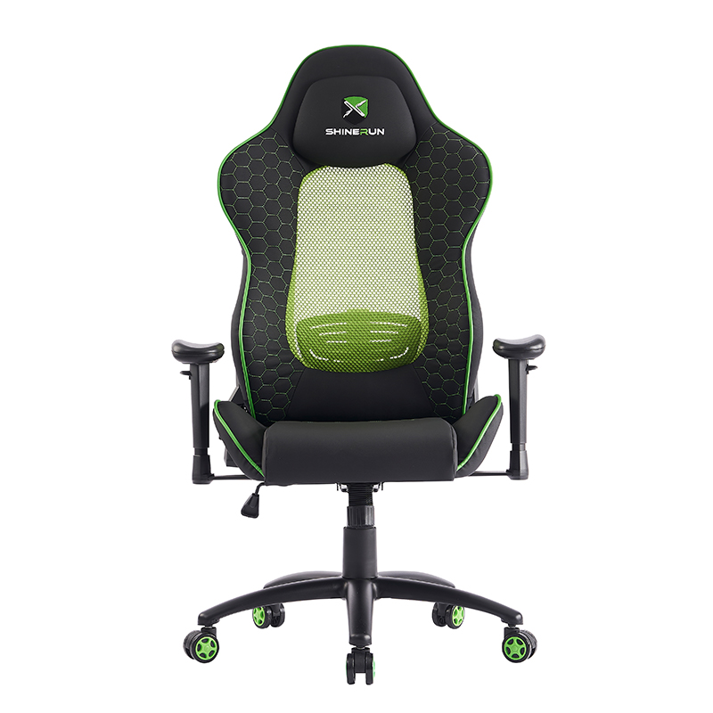 XL-1346 Ademende gamingstoel met rugleuning