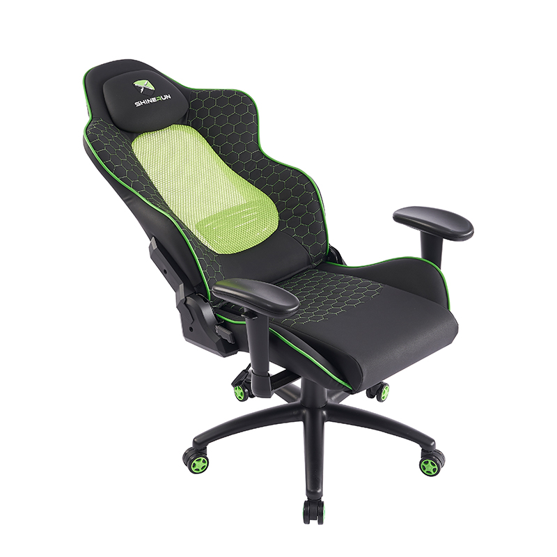 XL-1346 Ademende gamingstoel met rugleuning